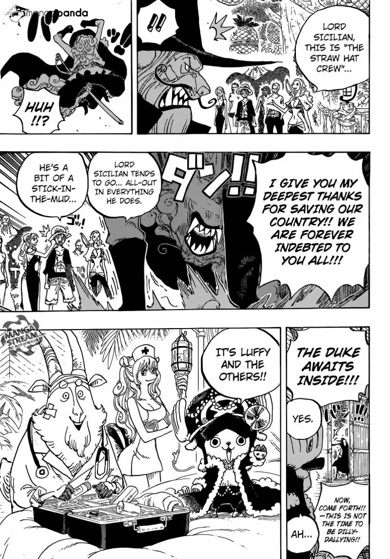 One Piece Chapter 808 page 16