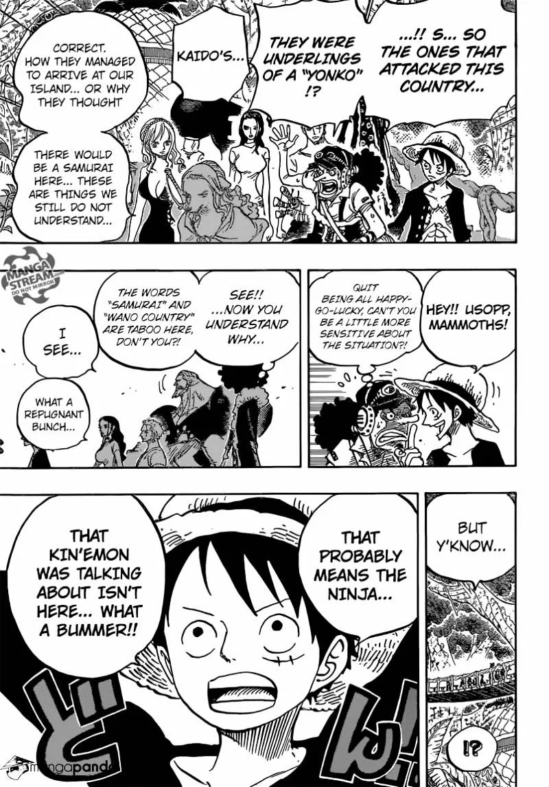 One Piece Chapter 808 page 12