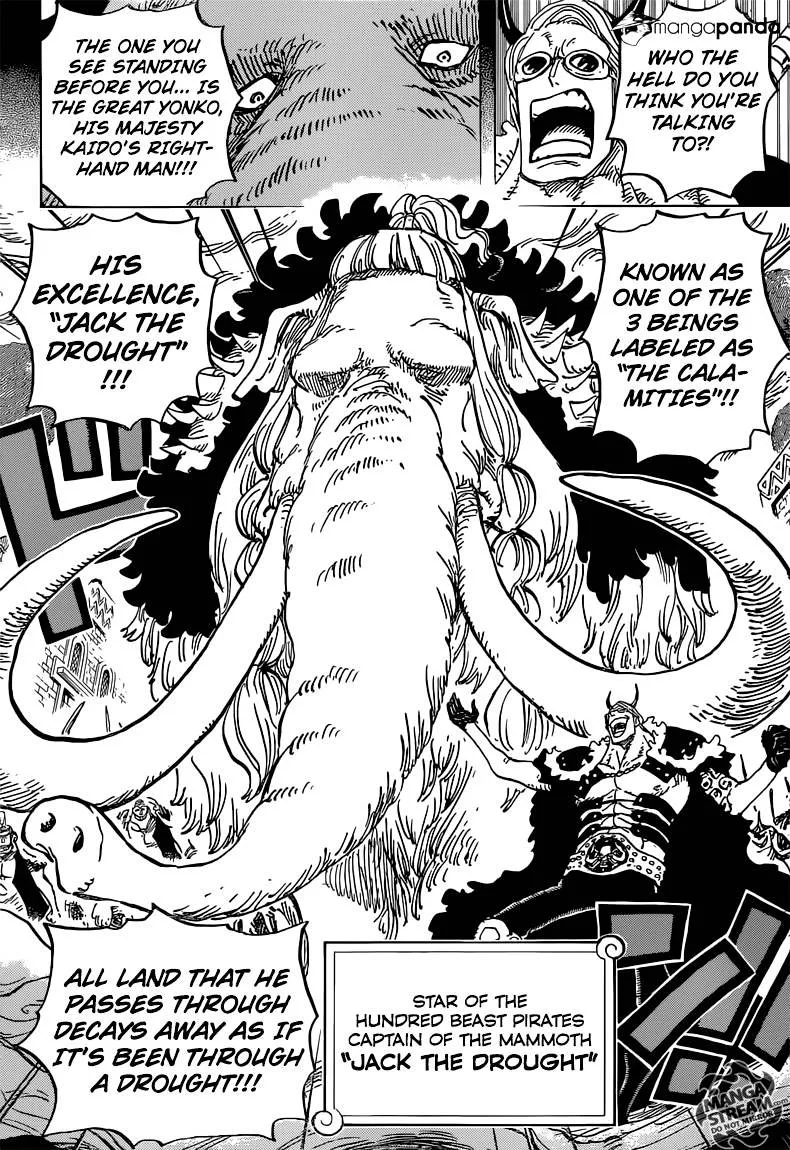 One Piece Chapter 808 page 6