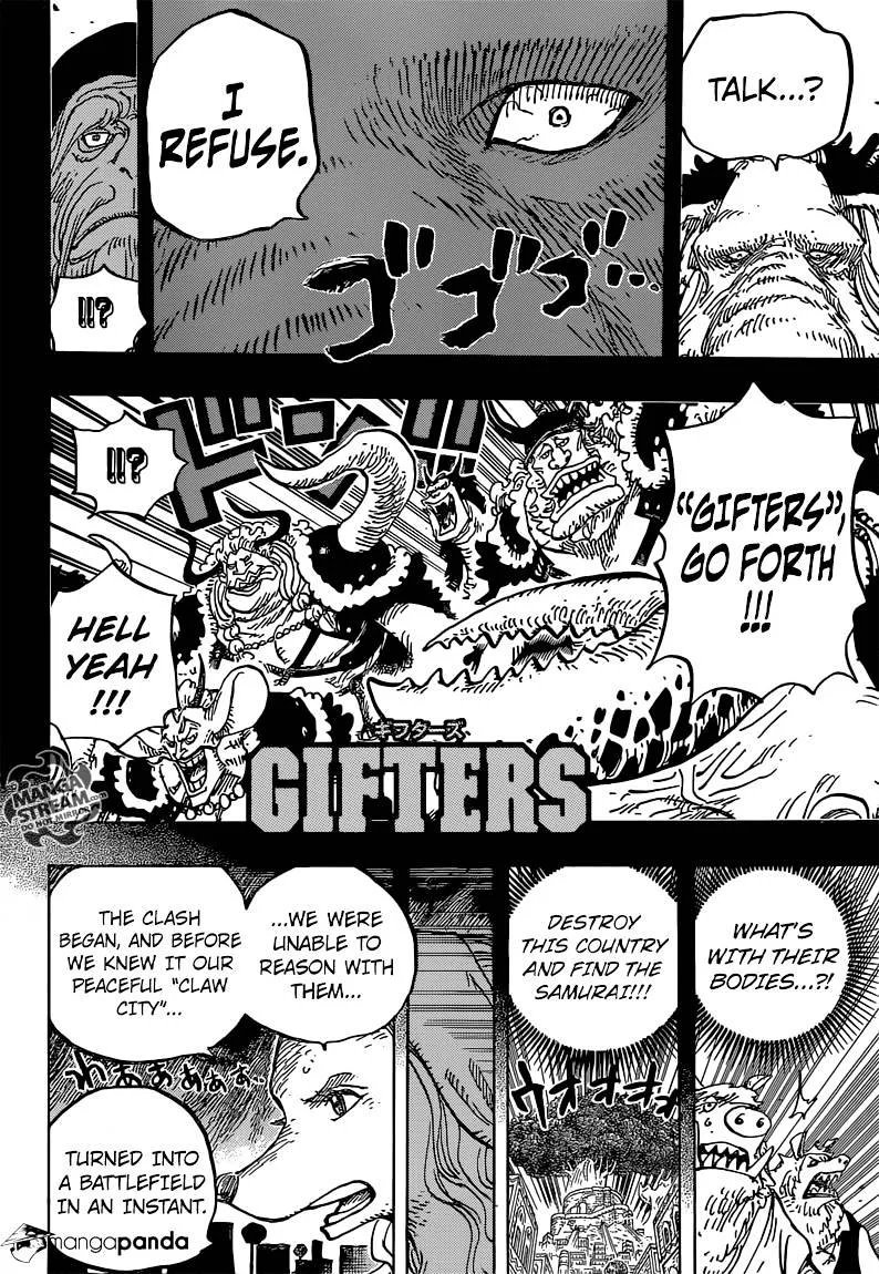 One Piece Chapter 808 page 11