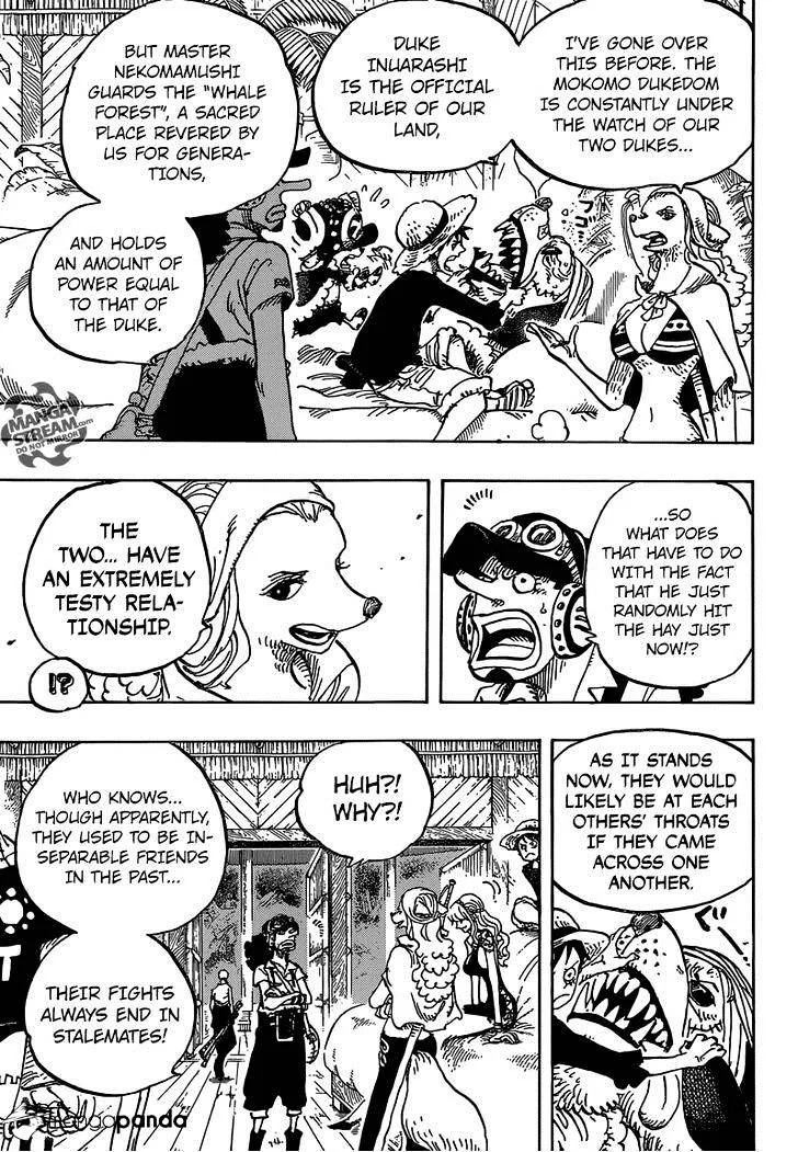 One Piece Chapter 809 page 7
