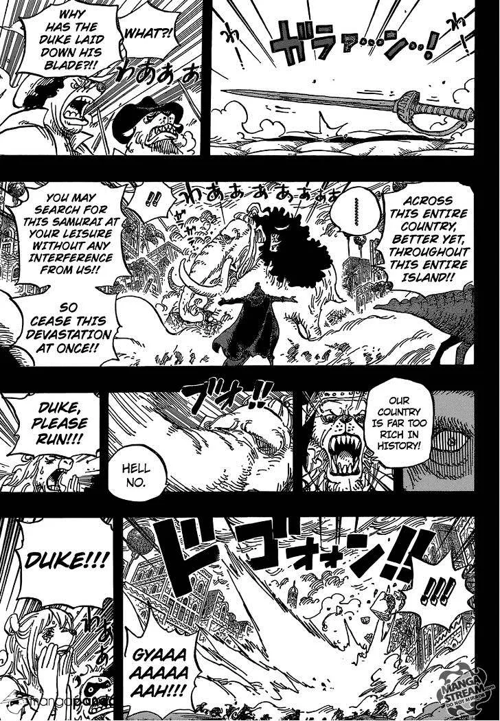 One Piece Chapter 809 page 12
