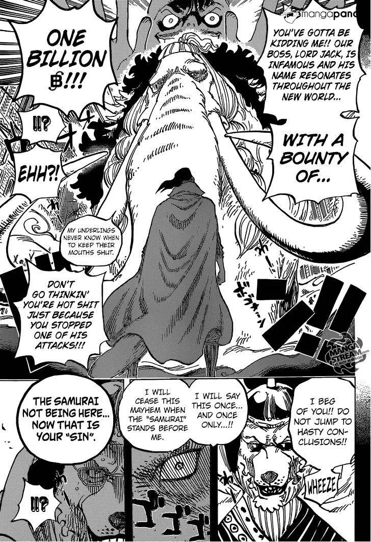 One Piece Chapter 809 page 14
