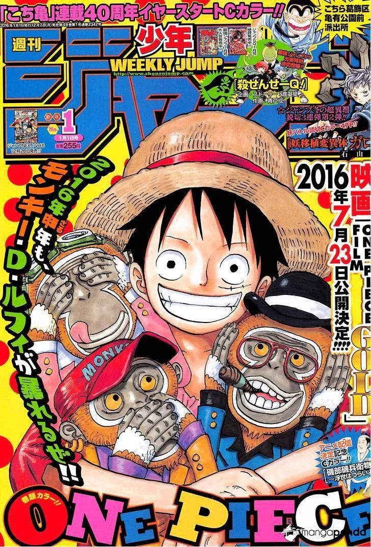 One Piece Chapter 809 page 1