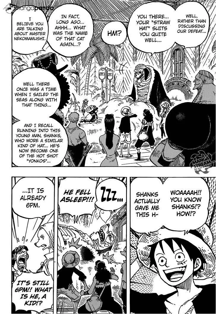 One Piece Chapter 809 page 6