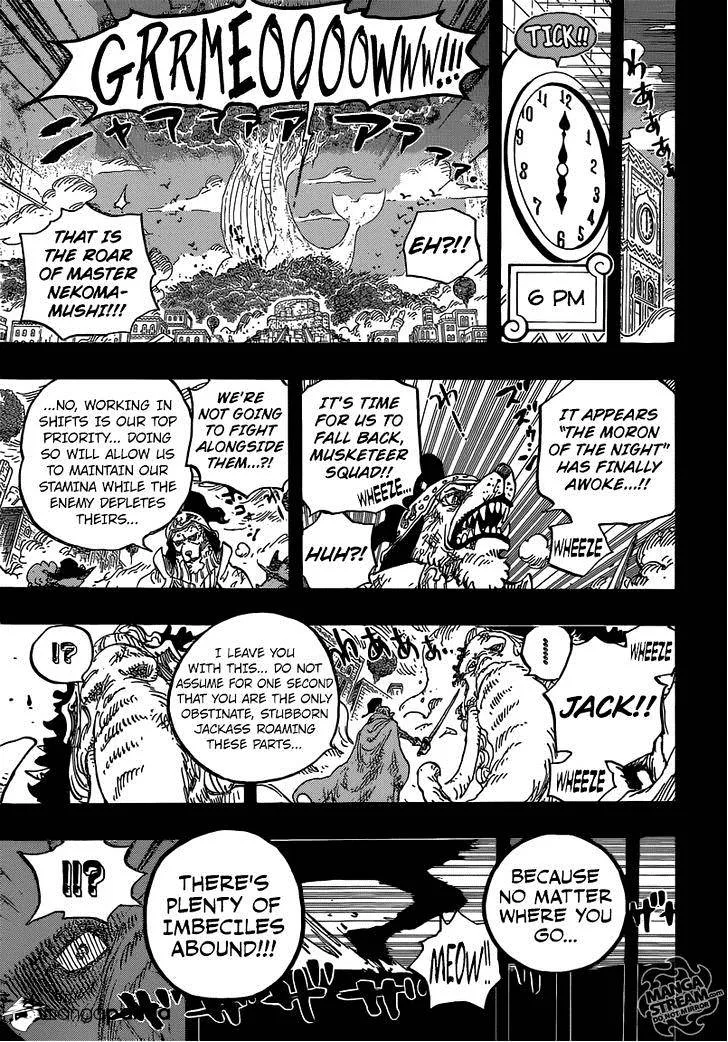 One Piece Chapter 809 page 16