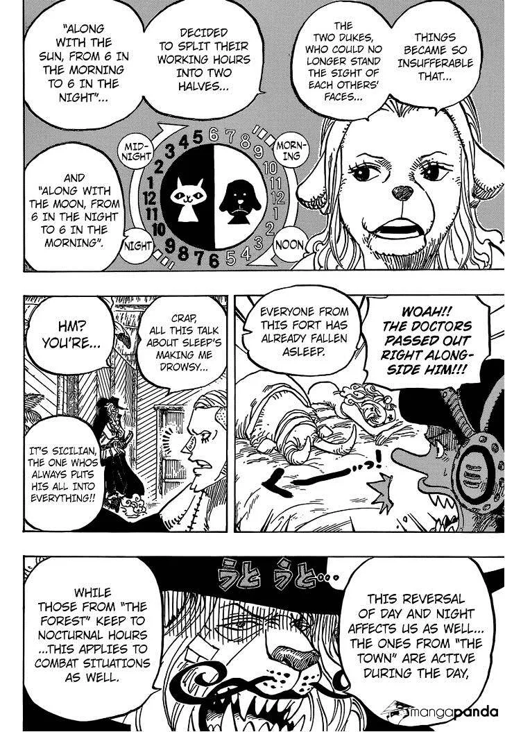 One Piece Chapter 809 page 8