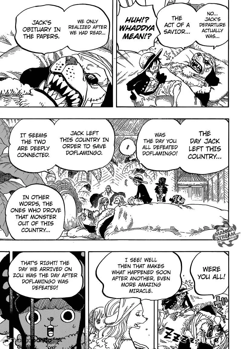One Piece Chapter 810 page 14