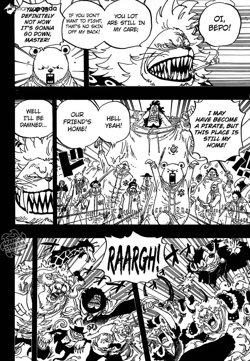 One Piece Chapter 810 page 7