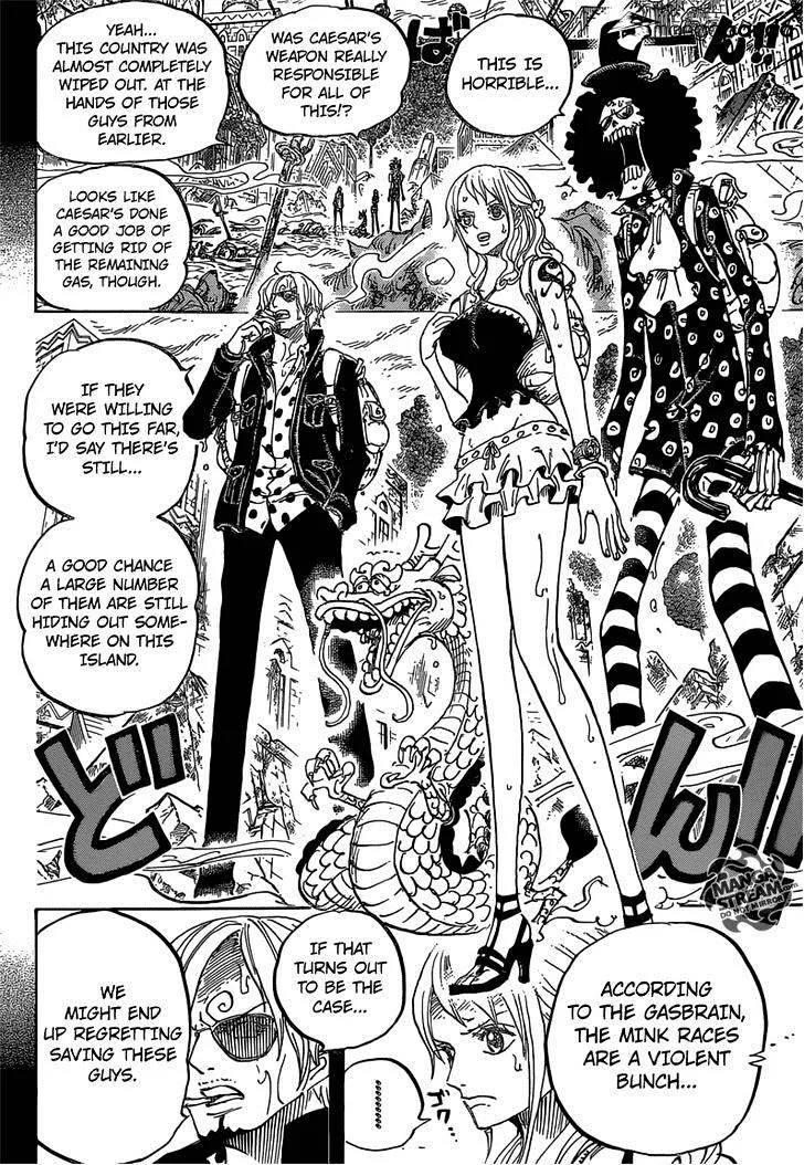 One Piece Chapter 811 page 9