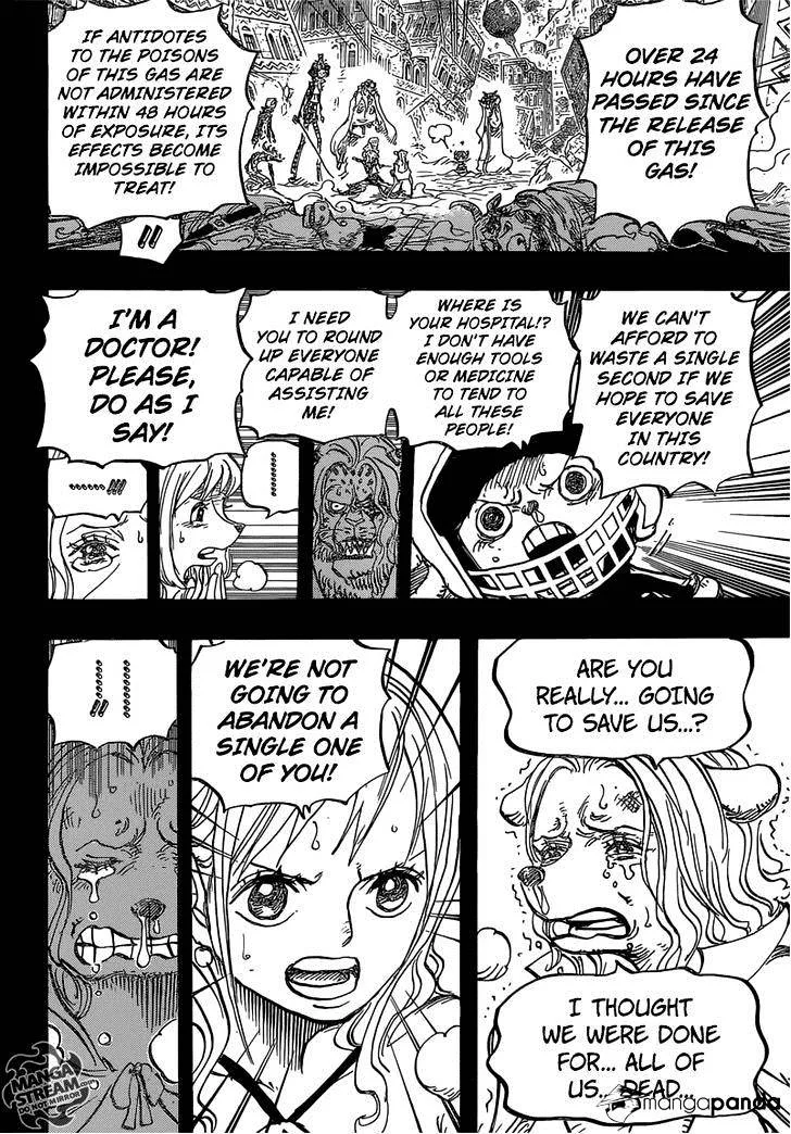 One Piece Chapter 811 page 13