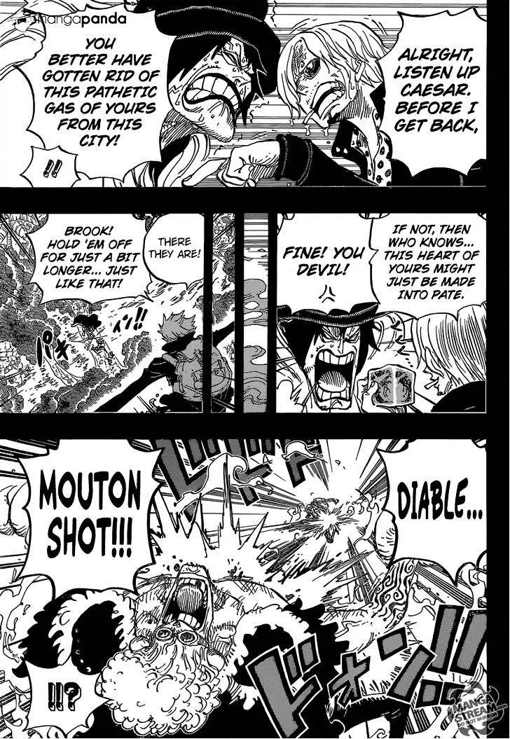 One Piece Chapter 811 page 6
