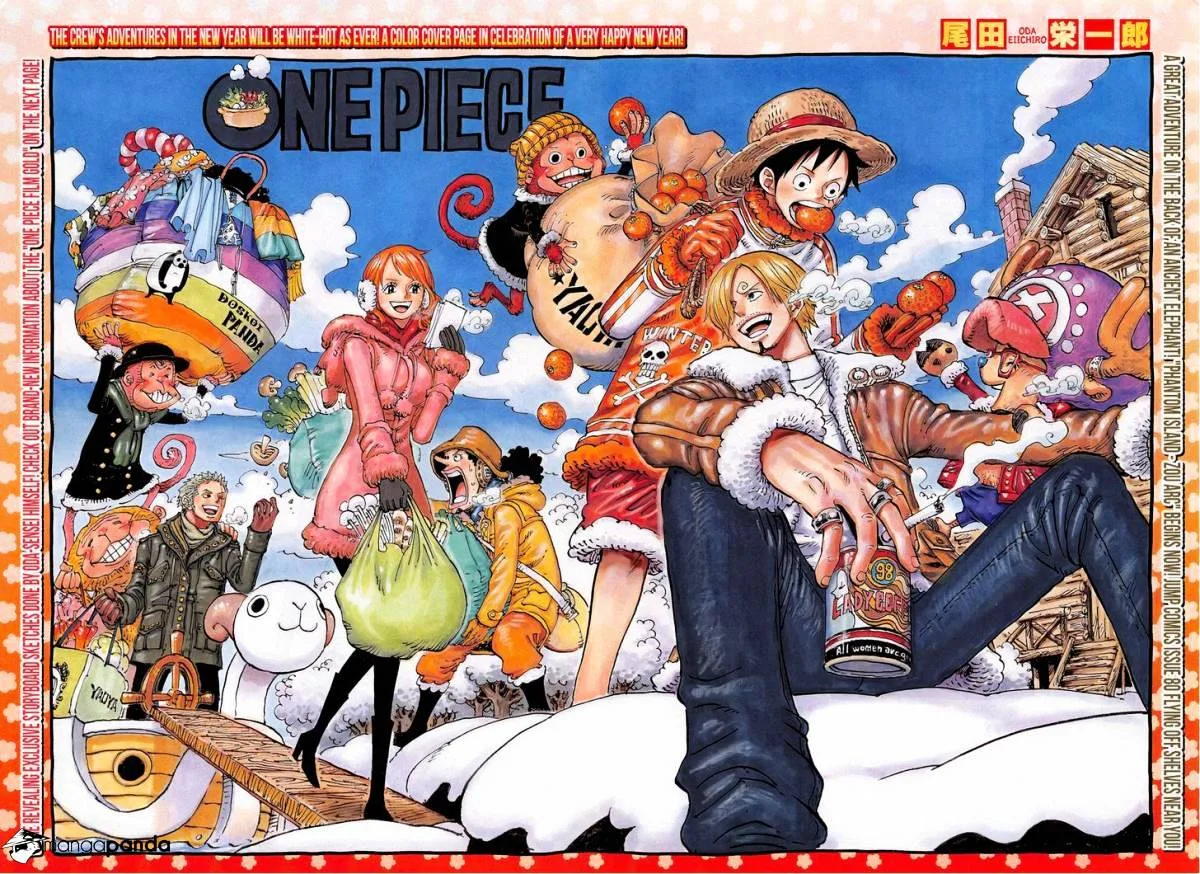 One Piece Chapter 811 page 1