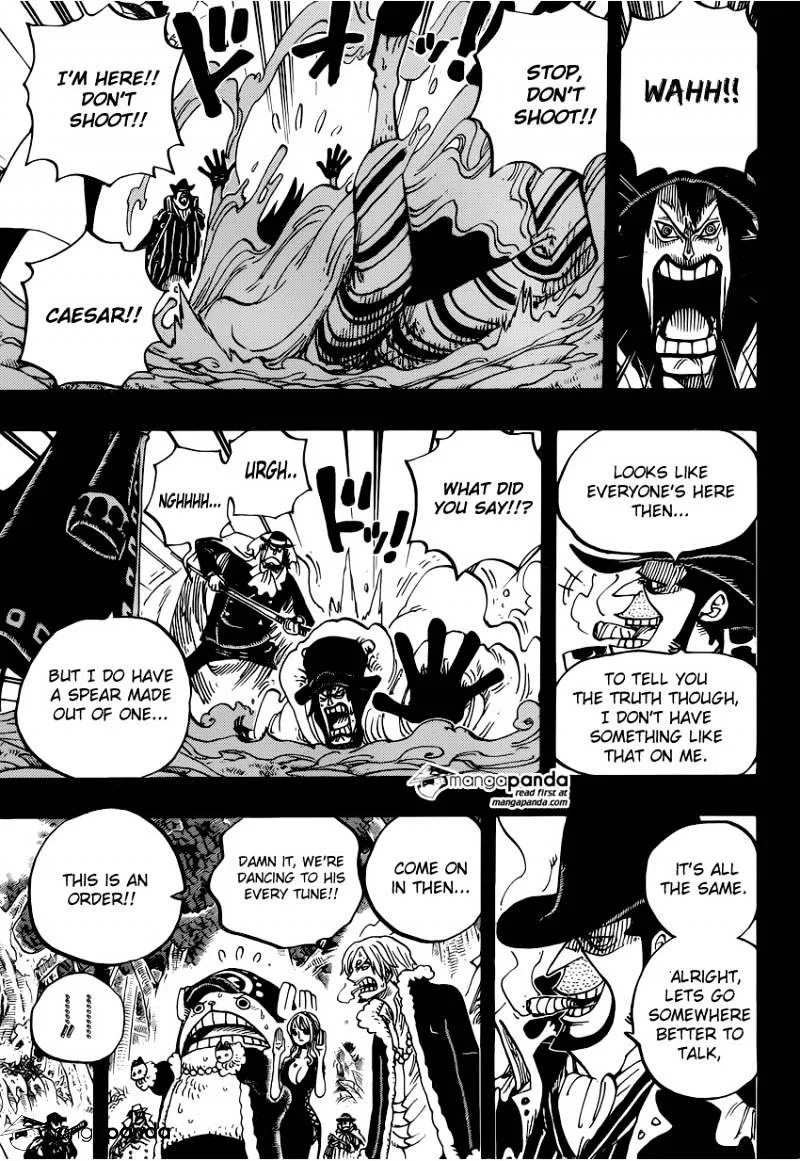 One Piece Chapter 812 page 15