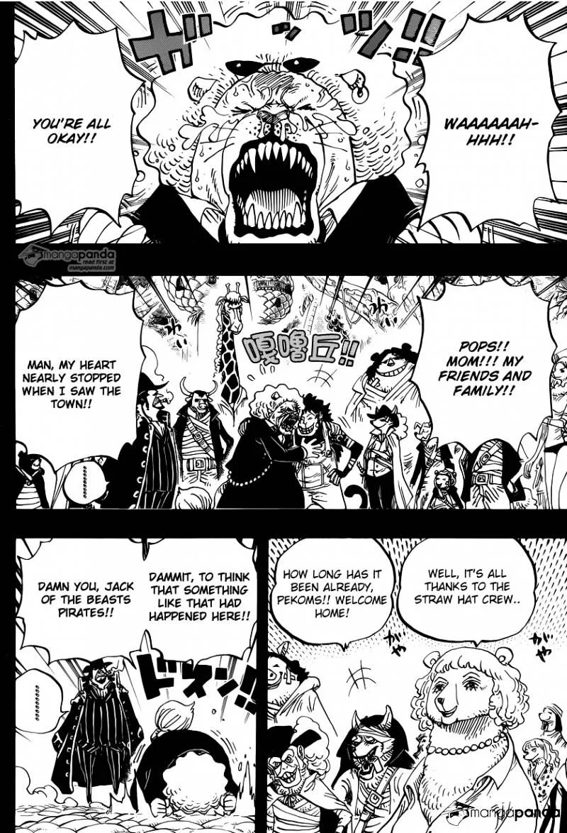 One Piece Chapter 812 page 6