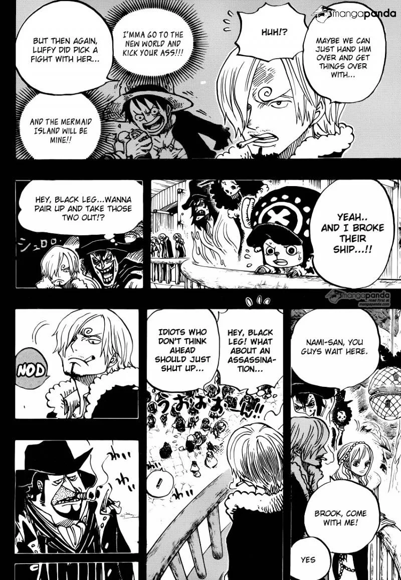 One Piece Chapter 812 page 8