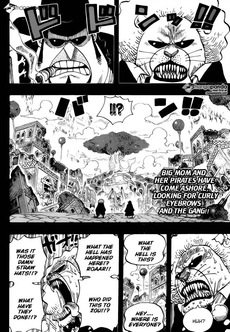 One Piece Chapter 812 page 2