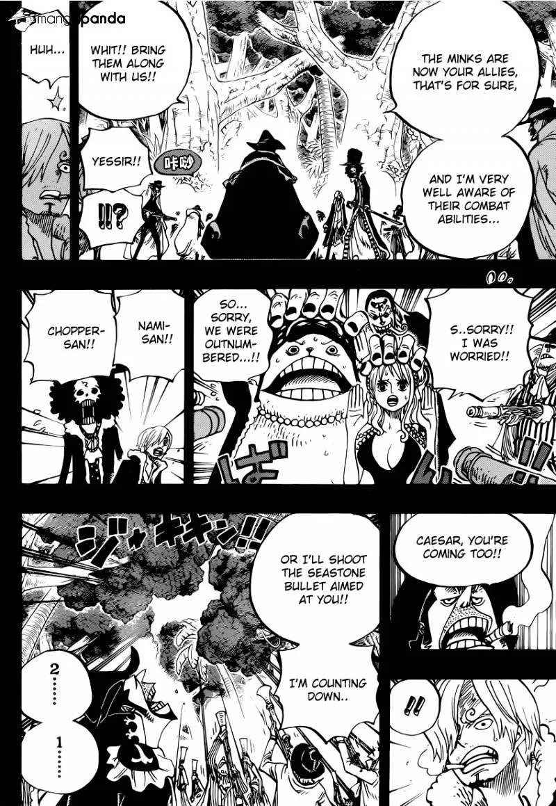 One Piece Chapter 812 page 14