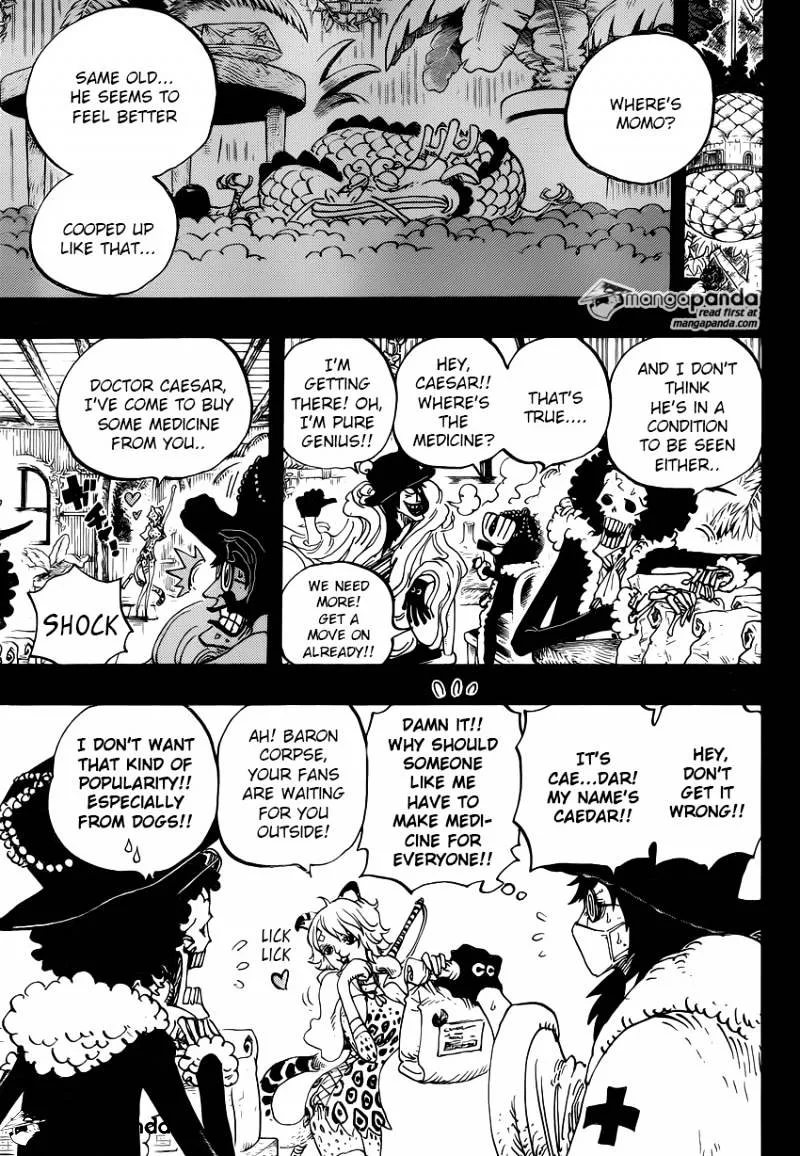 One Piece Chapter 812 page 5