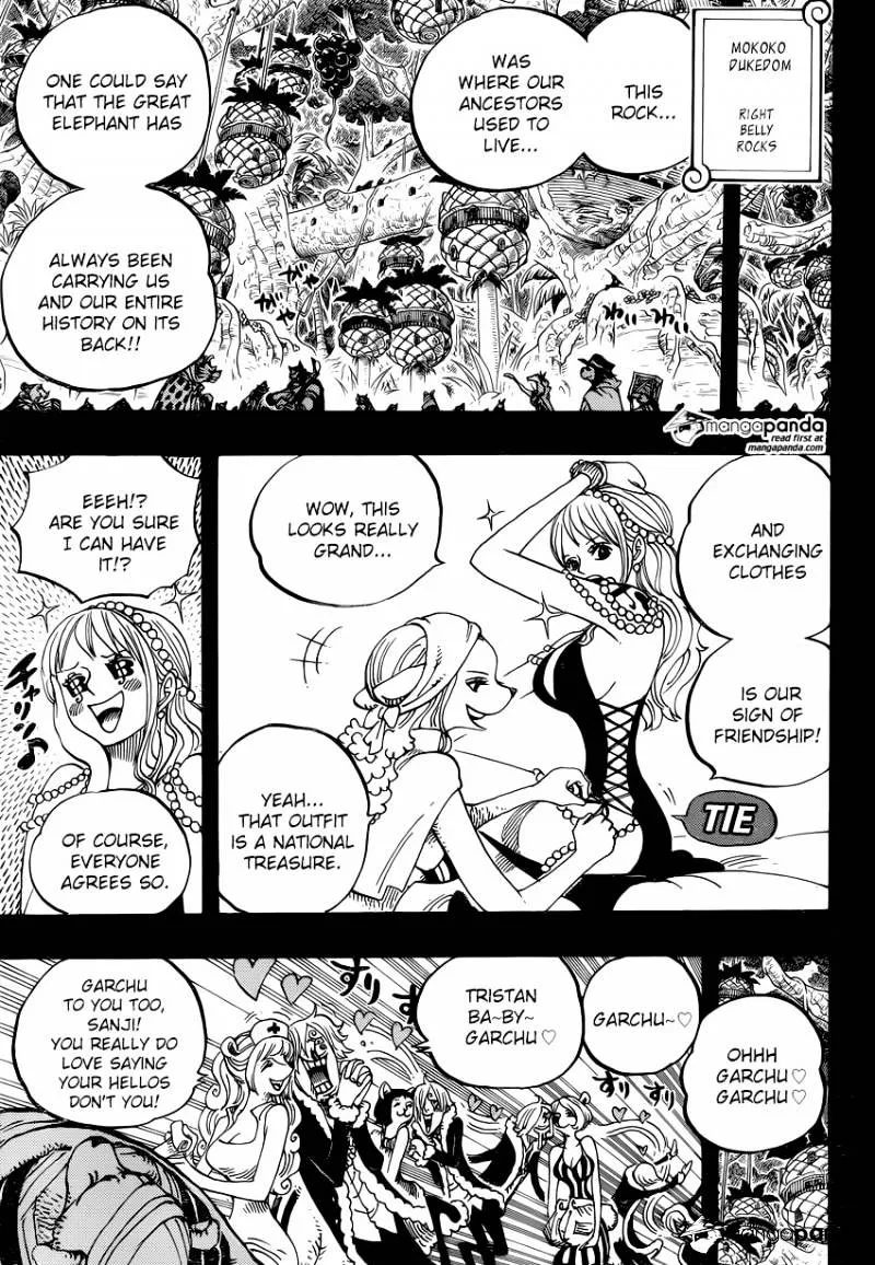 One Piece Chapter 812 page 3
