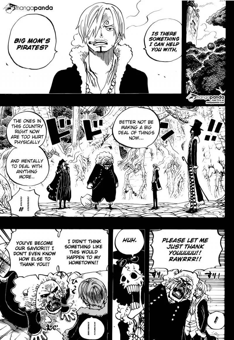 One Piece Chapter 812 page 9
