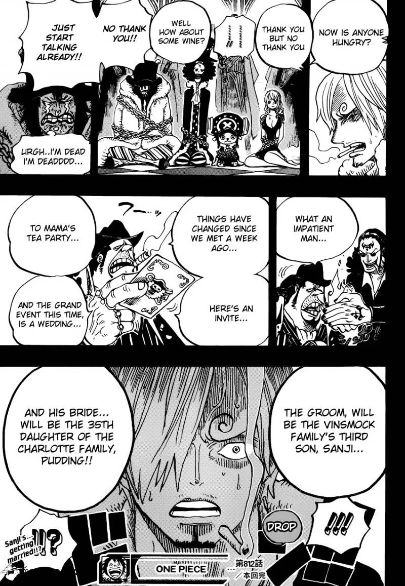 One Piece Chapter 812 page 17