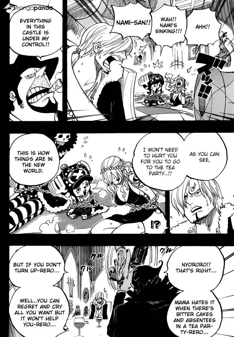 One Piece Chapter 813 page 8