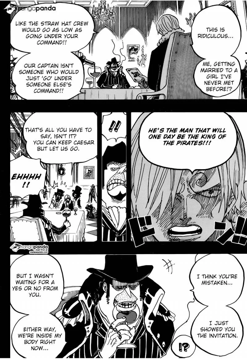 One Piece Chapter 813 page 6