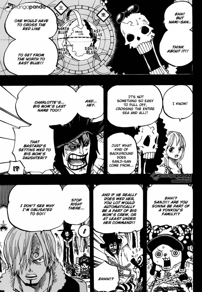 One Piece Chapter 813 page 5