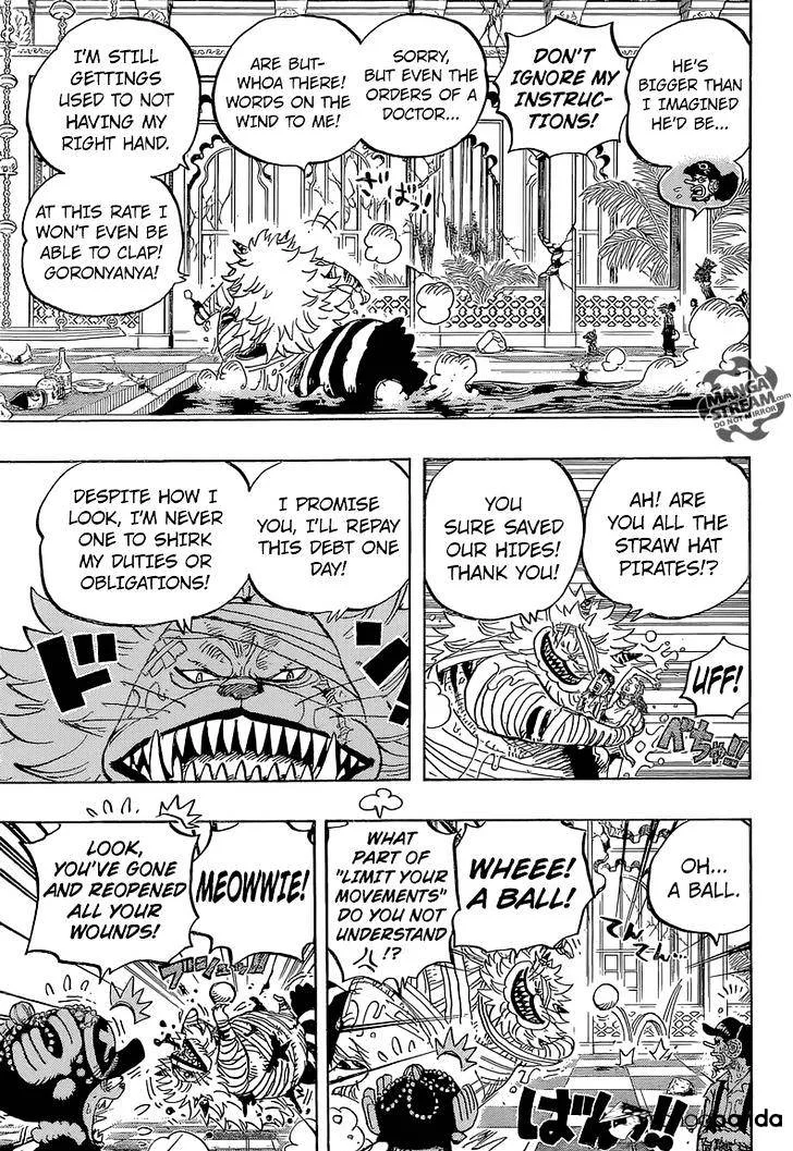 One Piece Chapter 814 page 16