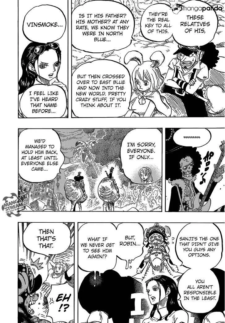 One Piece Chapter 814 page 8