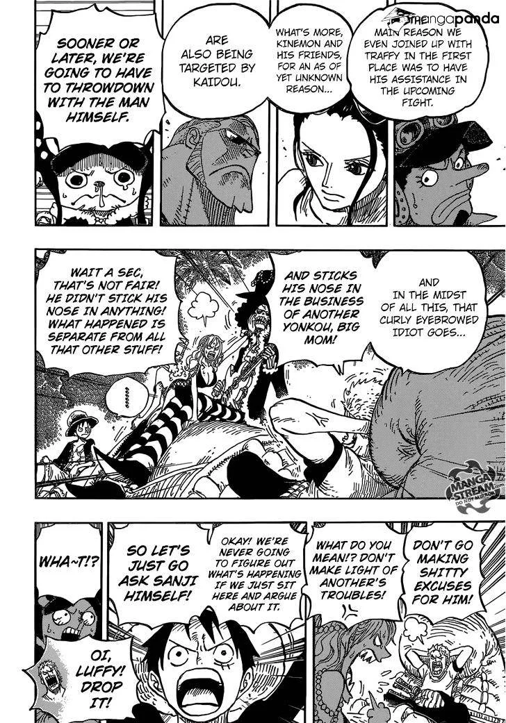 One Piece Chapter 814 page 10