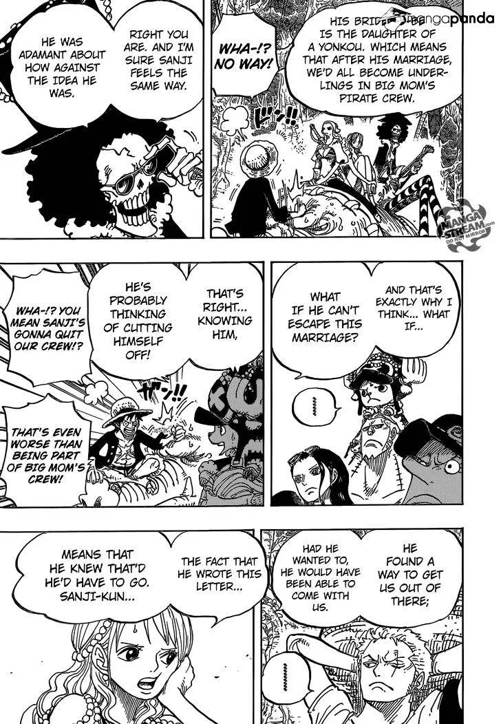 One Piece Chapter 814 page 7