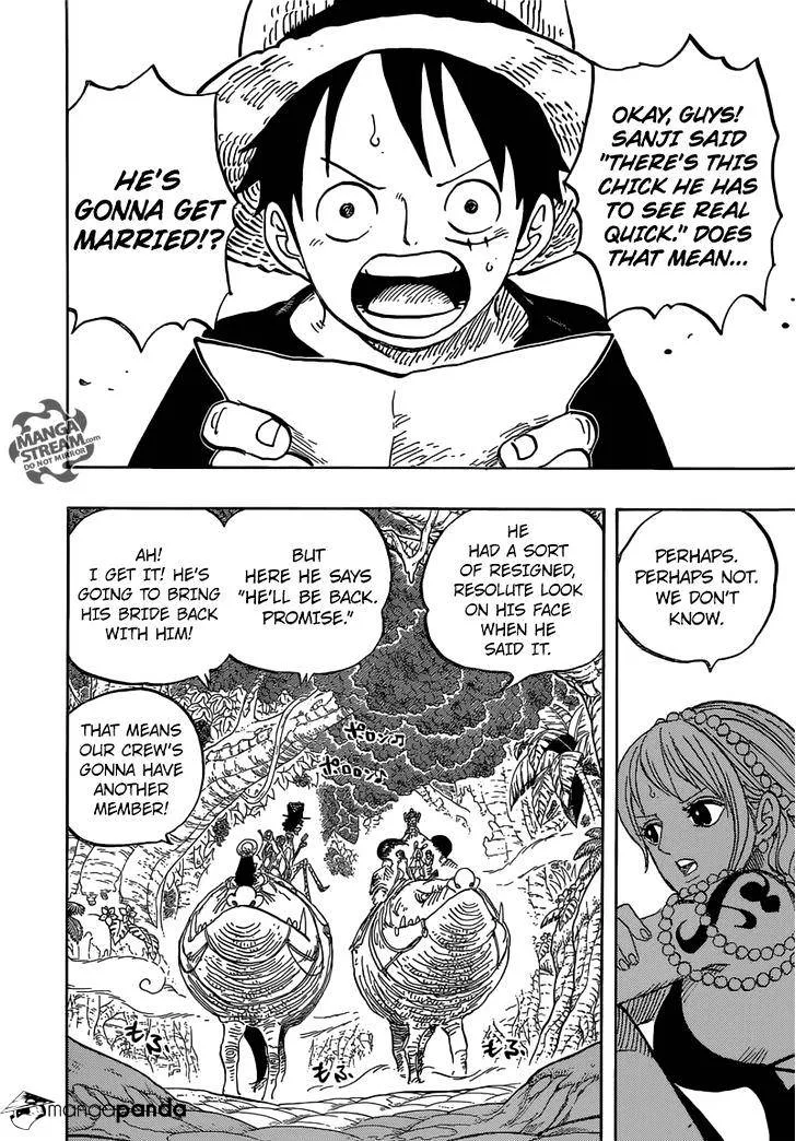 One Piece Chapter 814 page 6