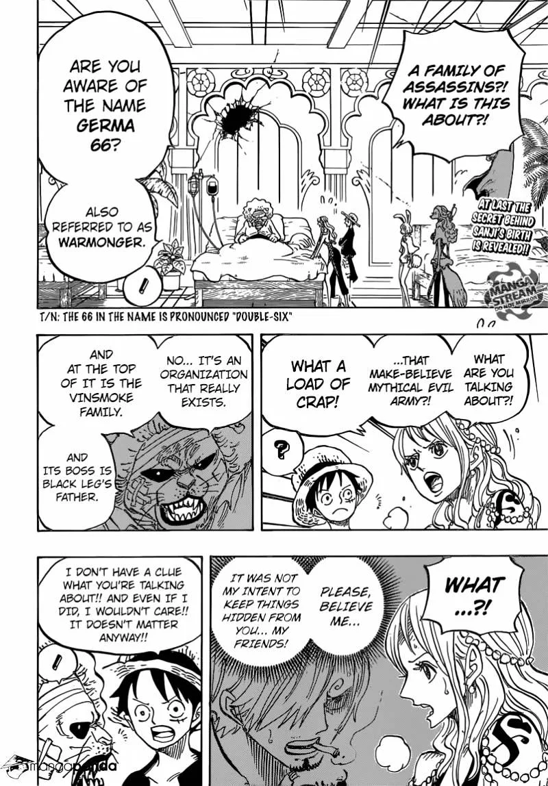 One Piece Chapter 815 page 4