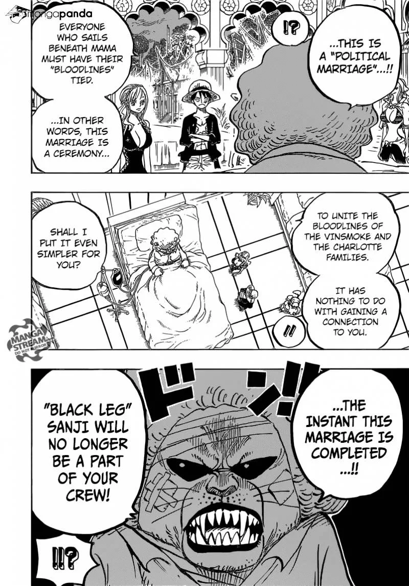 One Piece Chapter 815 page 8