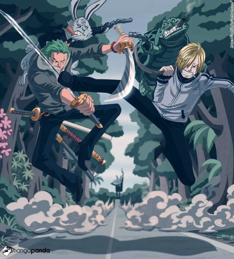 One Piece Chapter 815 page 2