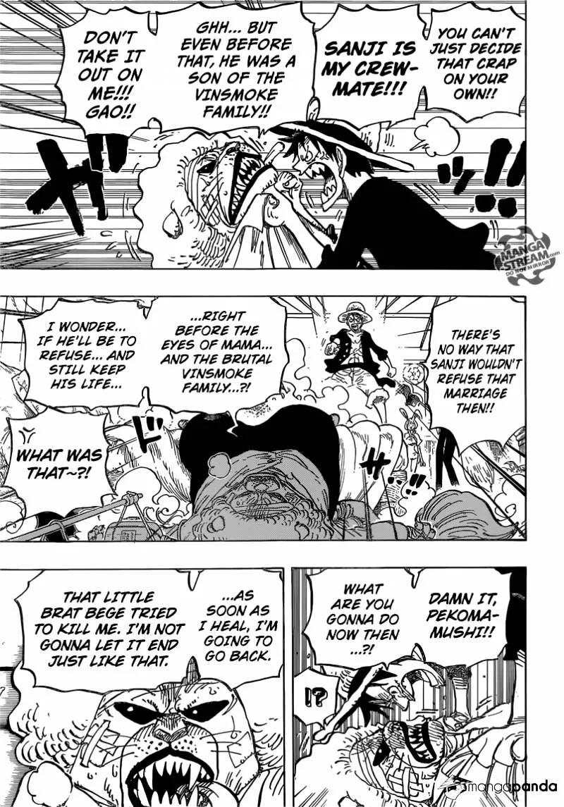 One Piece Chapter 815 page 9