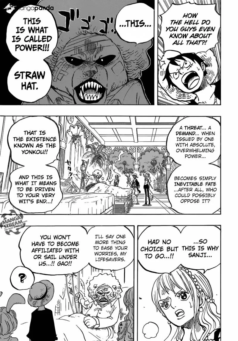 One Piece Chapter 815 page 7