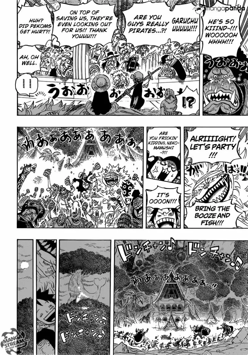 One Piece Chapter 815 page 16