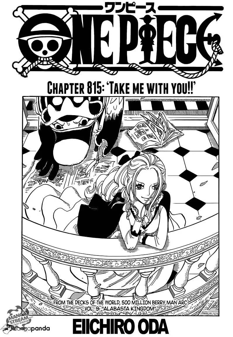 One Piece Chapter 815 page 1