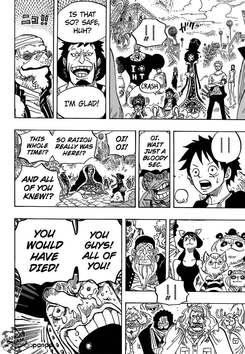One Piece Chapter 816 page 17
