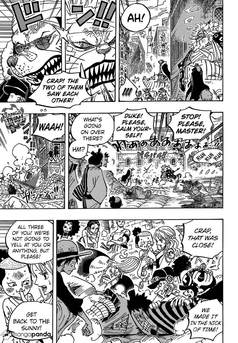 One Piece Chapter 816 page 9