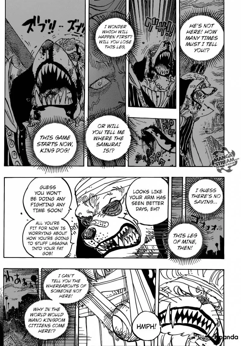 One Piece Chapter 816 page 11