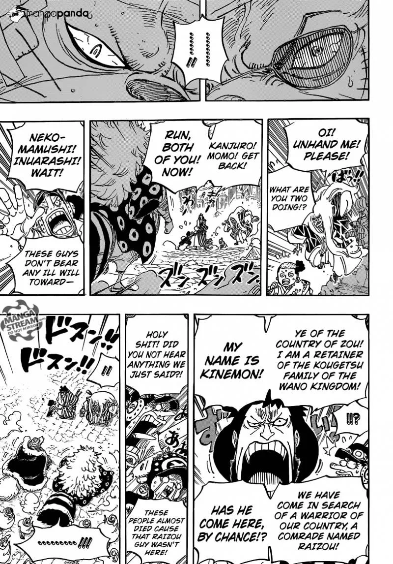 One Piece Chapter 816 page 15
