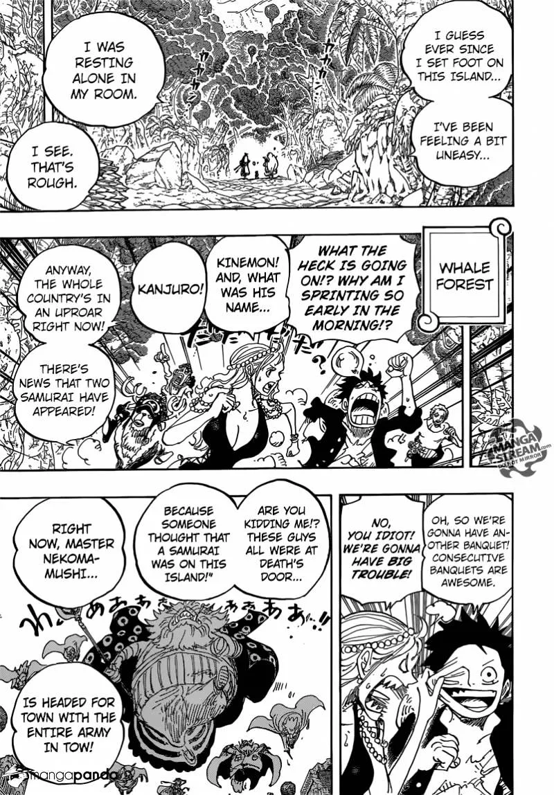 One Piece Chapter 816 page 7