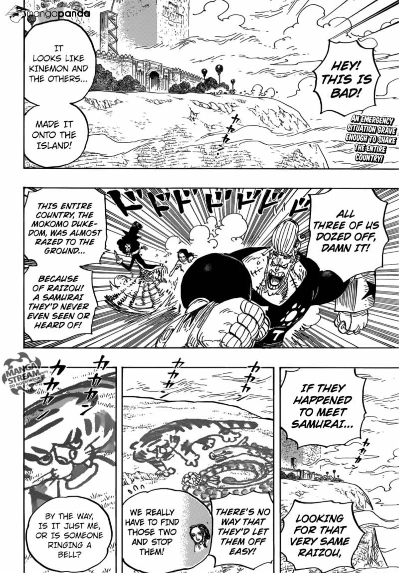 One Piece Chapter 816 page 4