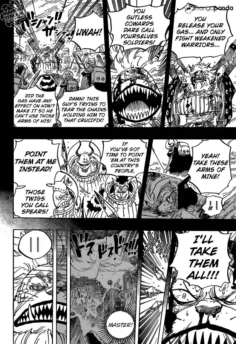 One Piece Chapter 816 page 12