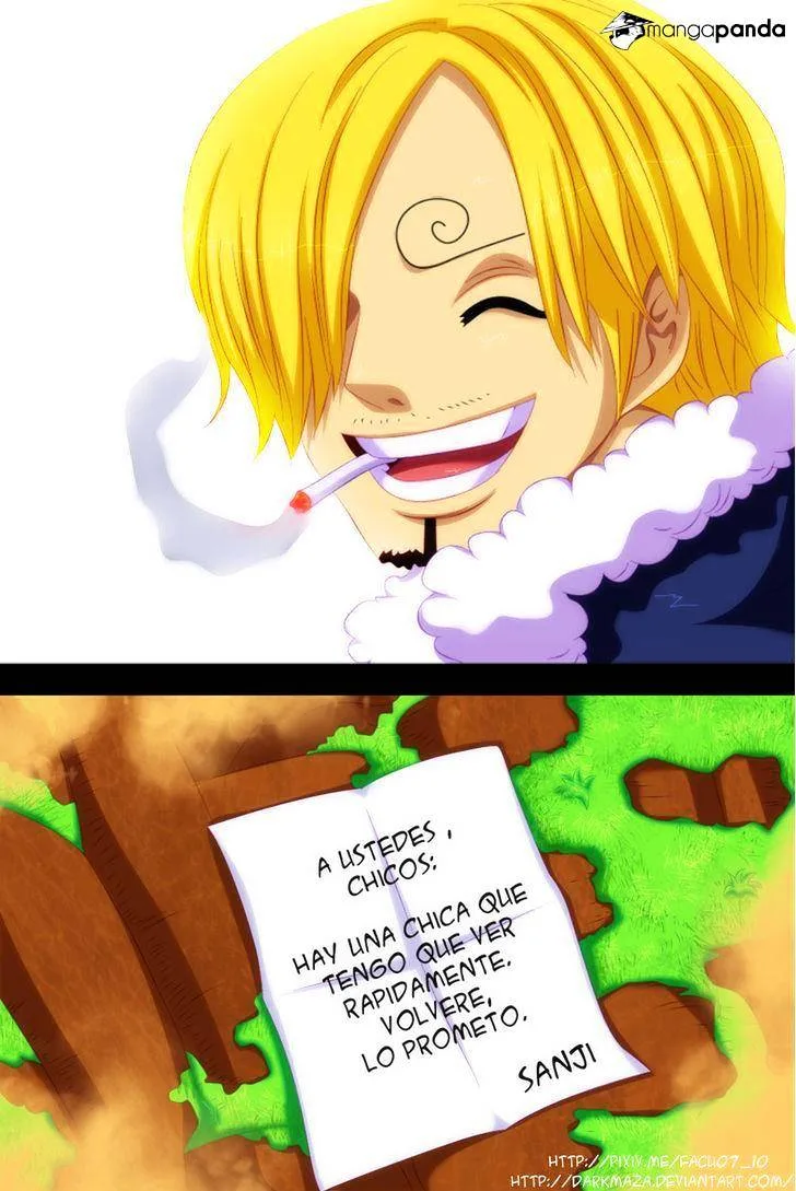 One Piece Chapter 817 page 22