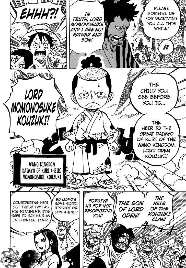 One Piece Chapter 817 page 8
